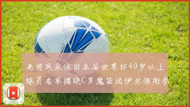 老将风采依旧本届世界杯40岁以上球员名单揭晓C罗魔笛诺伊尔领衔参赛